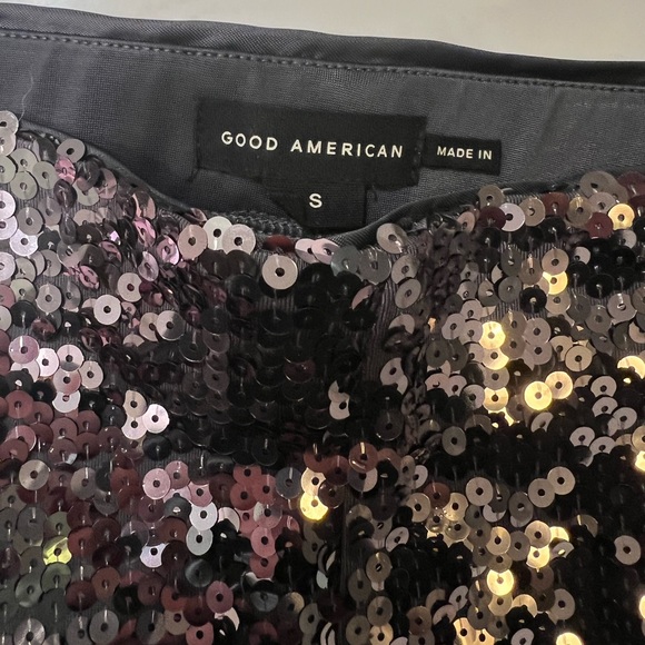 Good American Sequin Wide Leg Pants - Picture 10 of 10